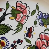 Collection plate Vieux Rouen signed handmade