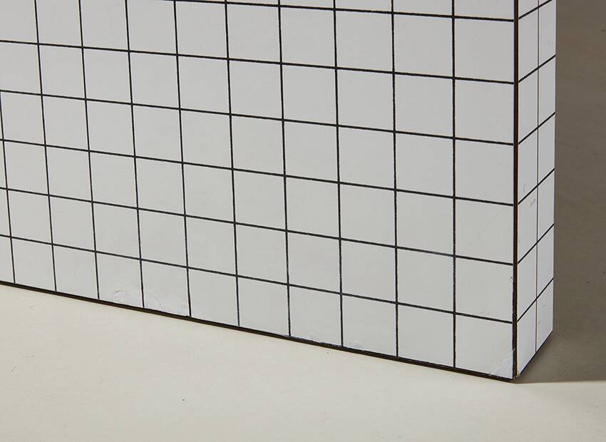 Rare 1st Edition Quaderna Dining Table by Superstudio Italy 1969