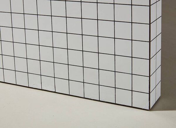 Table à manger Quaderna rare, première édition, par Superstudio Italie, 1969