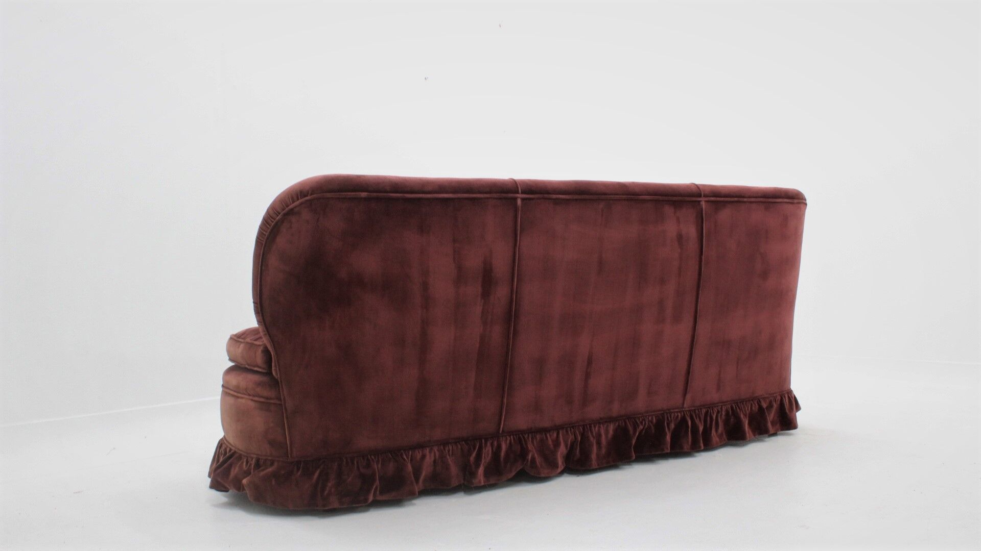 Melchiorre bega 3-seater velvet sofa 1940
