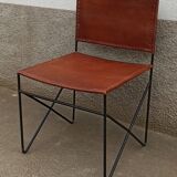 Chaise en cuir