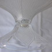 Glass footed bowl