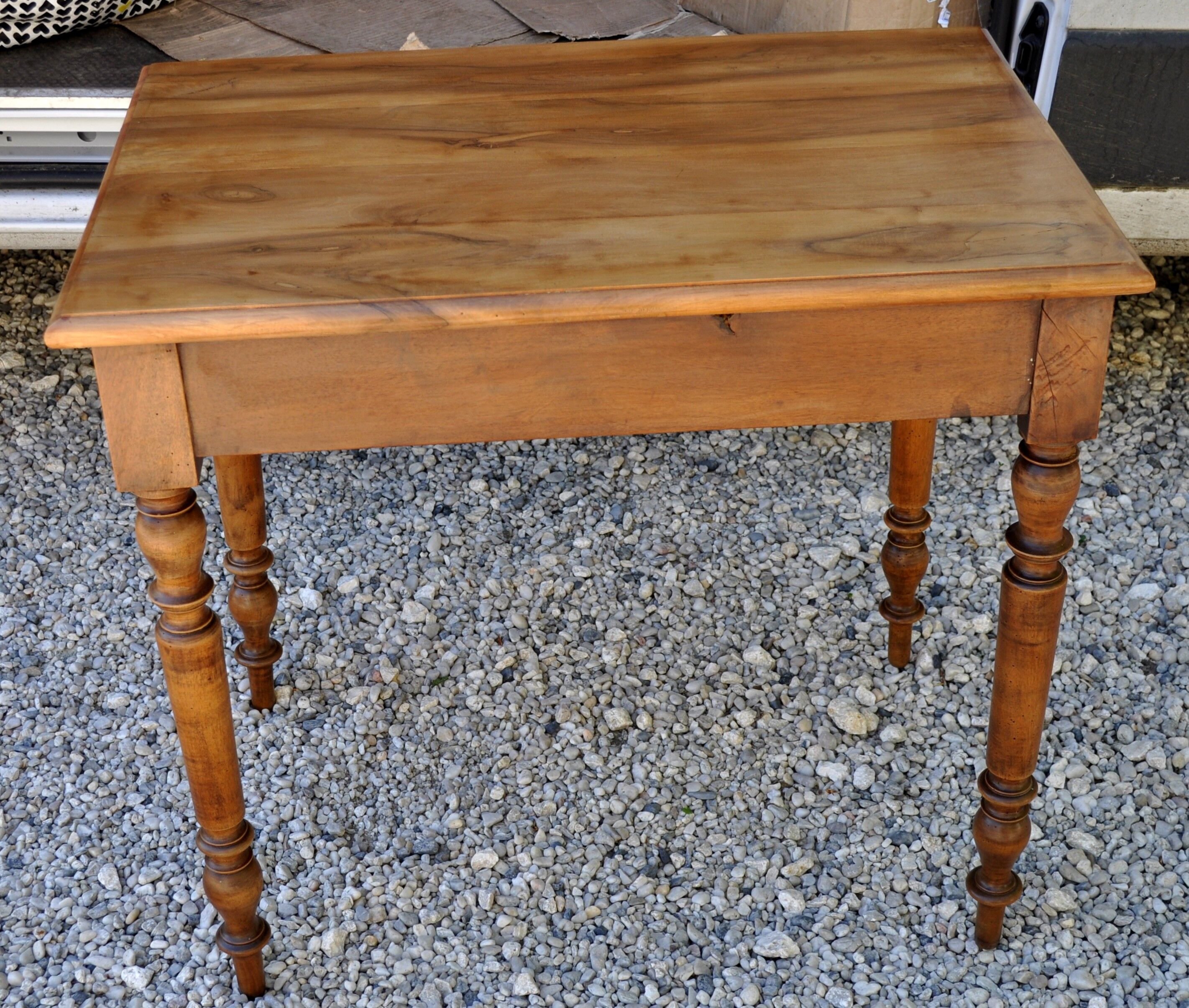 Old walnut desk