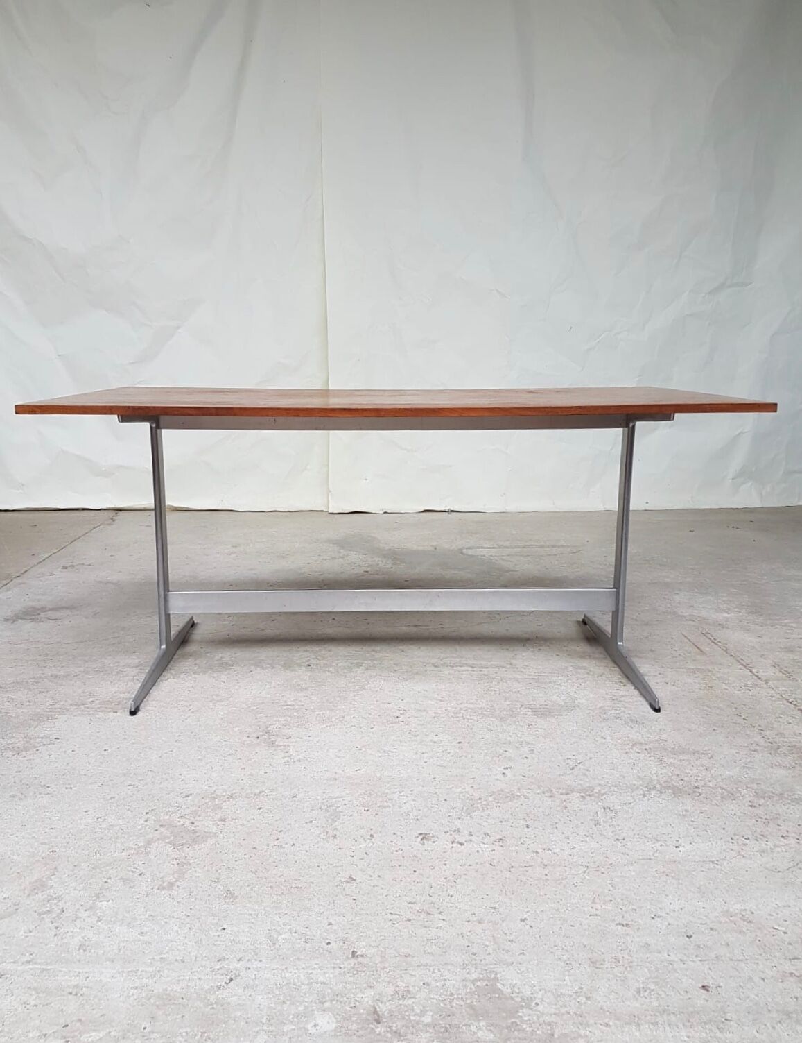 Aluminium dining table Arne Jacobsen for Fritz Hansen