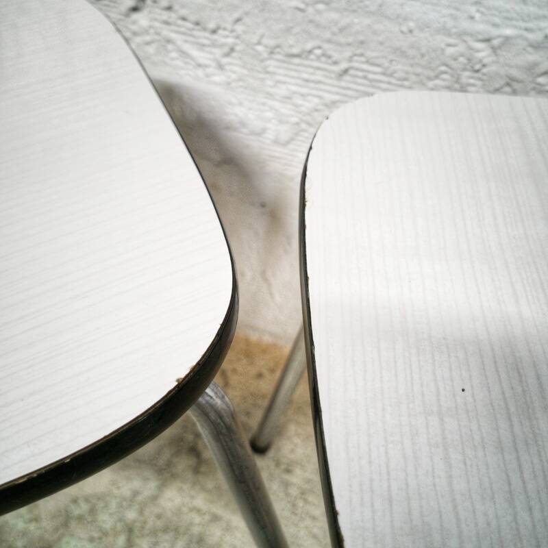 Formica chair duo