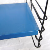 Vintage Tomado wall shelf by A. Dekker 1960s