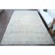 1970s Vintage Persian Handmade Wool Cotton Light Tan Area Rug 286x390