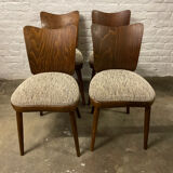 Chaises vintage en bois