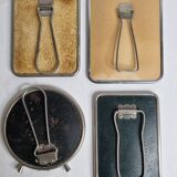 Set of four barber mirrors to be placed or hung