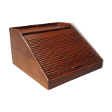 Walnut office storage box