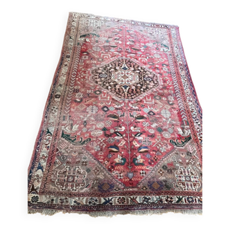 Iranian carpet, Shiraz, 1956, handmade