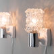 Pair of Targetti Wall Lights, Italy, 1970