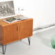 Buffet G Vintage plan, metal feet, L81cm