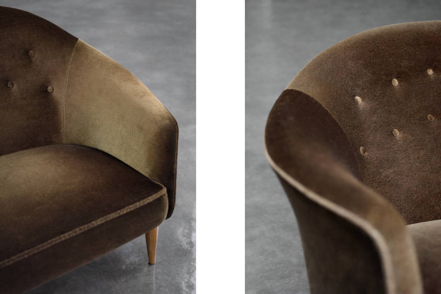 Vintage Mid-Century Scandinavian Modern Paradiset Sofa by NK