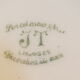 Porcelain vase from limoges Jules Tessonniere