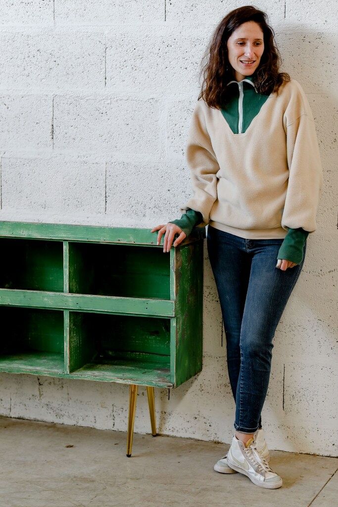 Workshop furniture – with green lockers
