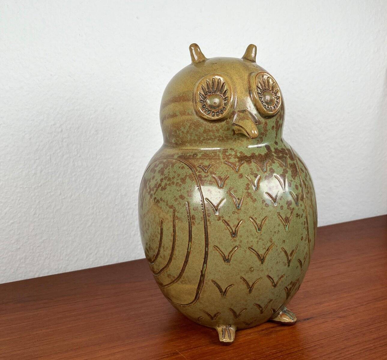 Hibou Meike Falck Nicolaisen, , années 1960, céramique