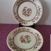Set of 2 flat plates Villeroy & Boch, Nanking series.