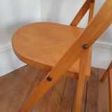 Lot of 2 folding chairs tunaet B751