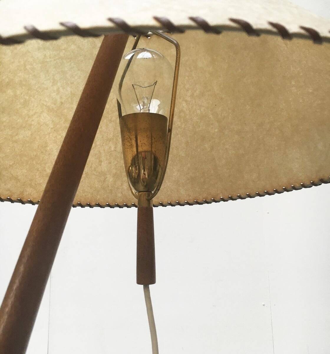 Mid-century Dornstab floor lamp by A. Pöll for Kalmar