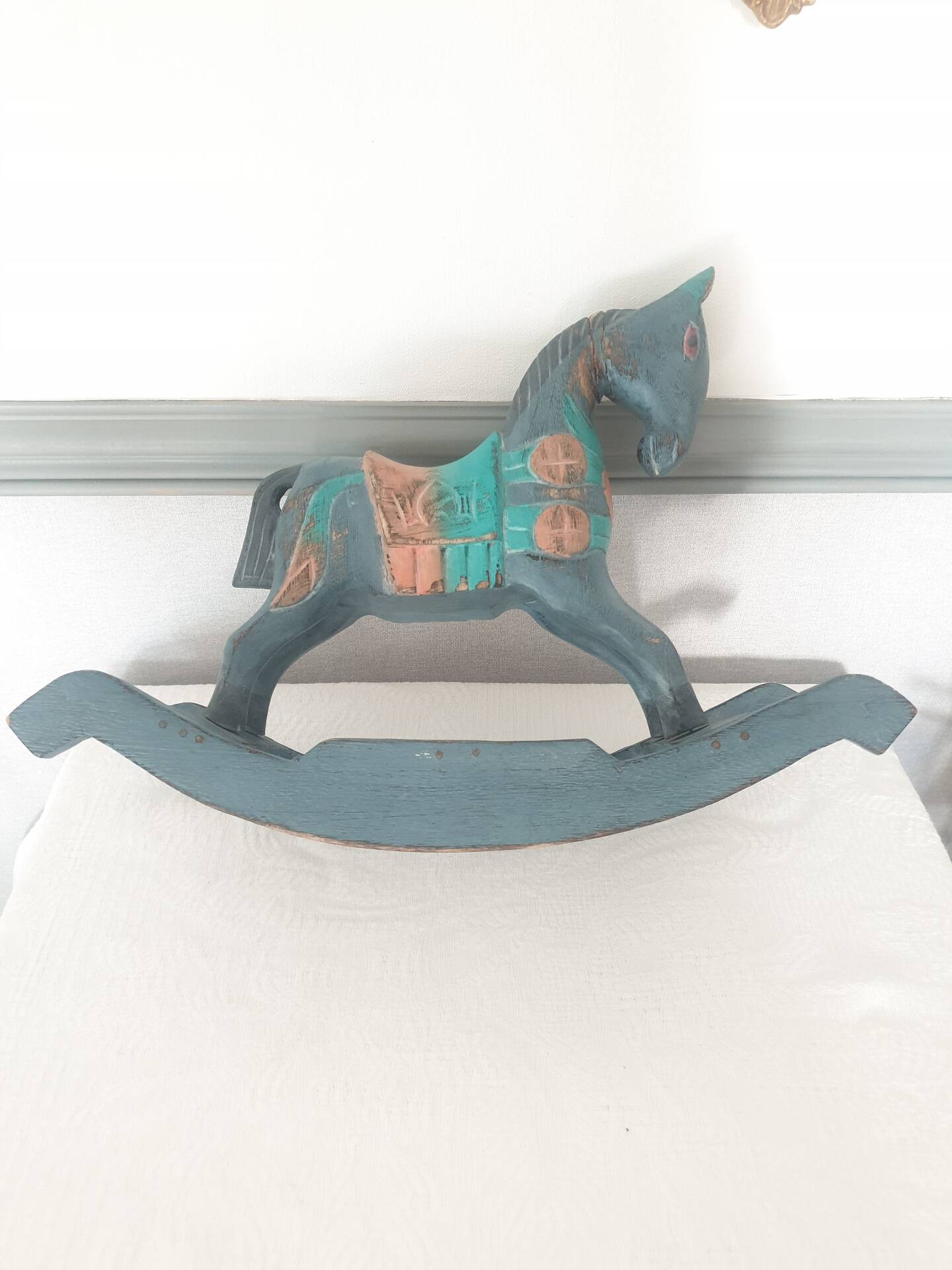 Cheval à bascule vintage
