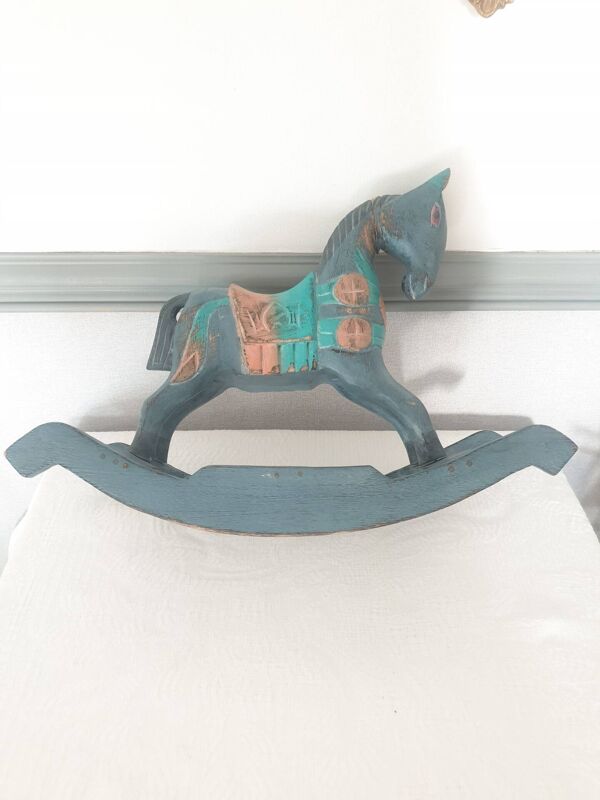 Cheval à bascule vintage