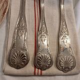 Antique flatware set for 51 place settings