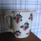 Pichet Earthenware Grapes Vine Leaves Digoin Sarreguemines