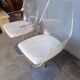 Pair of champagne chairs , Rausch