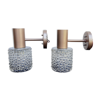 Pair of RAAK wall lamps after J.W. Bosman