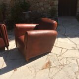 Pair of armchairs "club"
