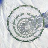 Glass vase with spikes year 60s70s