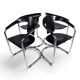 Set of 4 dining chairs by A. Rizzatto for Lo Studio