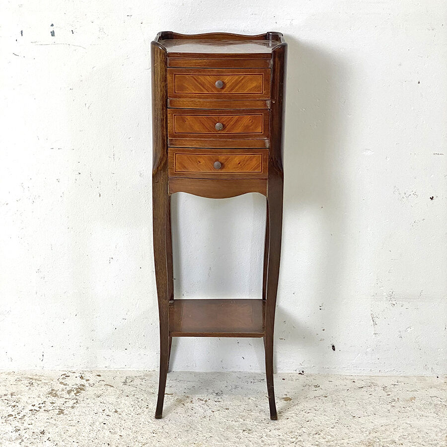 Bedside table Louis XV style