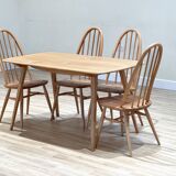 Ercol dining table (light elmwood)