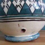 Safi Morocco terracotta vase lamp base