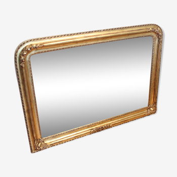 Miroir ancien doré vintage - 77x195cm