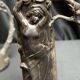 Art Nouveau pair of pewter vases signed W. Hering circa 1900