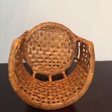 Wicker doll chair chair