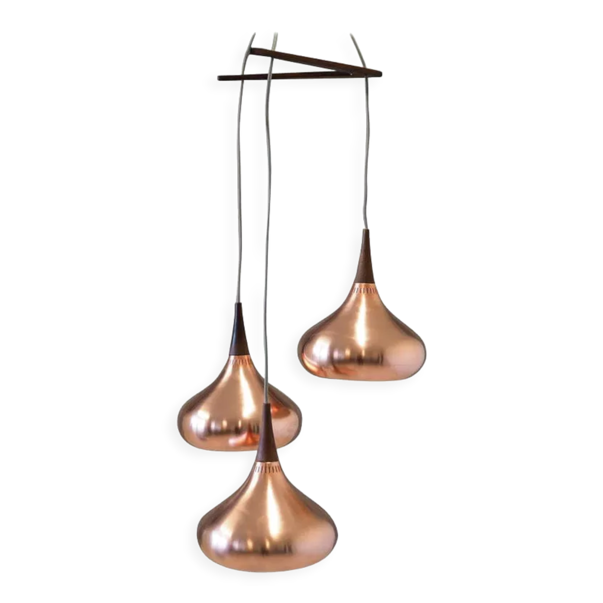 Jo Hammerborg chandelier danish design 60 70s