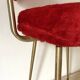 Chaise vintage "moumoute"  Pelfran