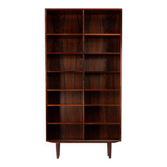 High Rosewood bookcase by Brouer Mobelfabrik, 1960s