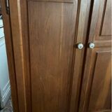 Armoire asymétrique en chêne 1960