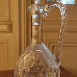 Carafe en cristal taillé 19 ème siècle