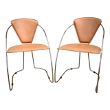 Lot 2 chaises design Arrben