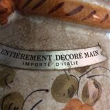 Vase décoré main