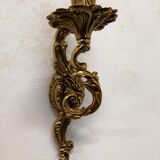 Paire d' appliques en bronze