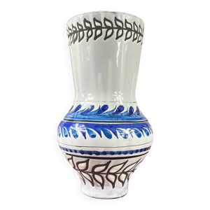 Vase balustre bleu roger - capron