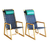 Paire de fauteuils « dozz »