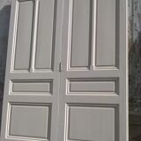 Old woodwork molded door